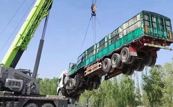 肇东道路脱困救援案例